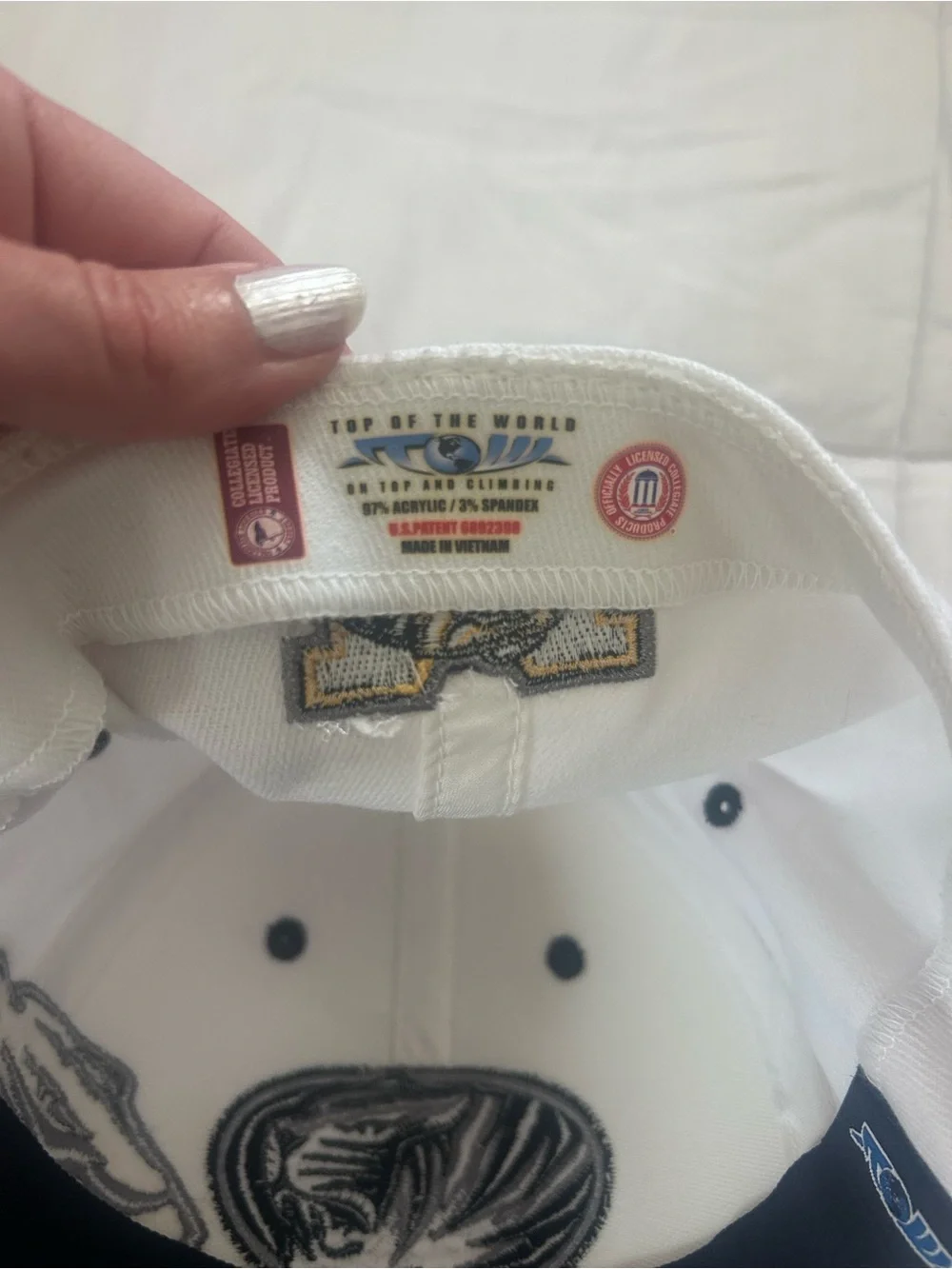 NWOT Super Cool University of Missouri Tiger Mizzou hat baseball cap fitted